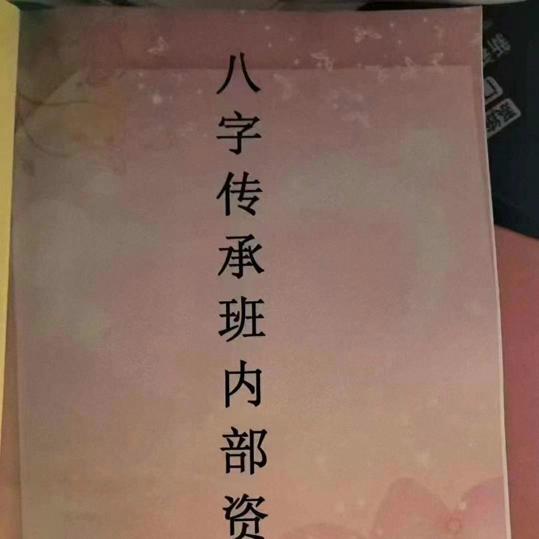 24年易达盲派八字传承班内部资料PDF文档165页