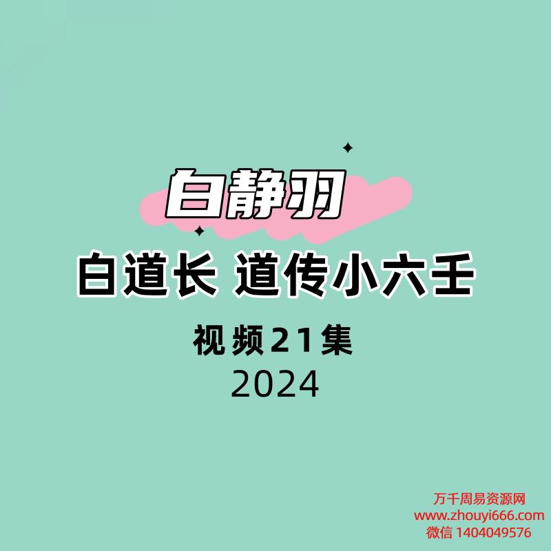 白静羽白道长道传小六壬21集视频
